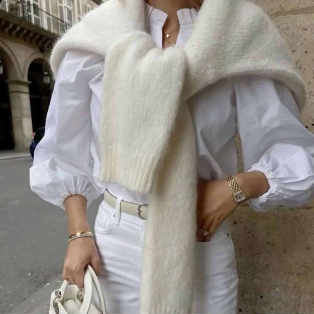 Cream knit cardigan